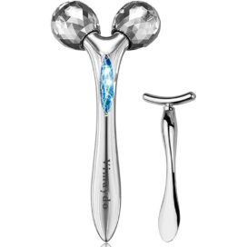 美顔ローラー Y字型美容ローラー マッサージローラー 小顔ローラー