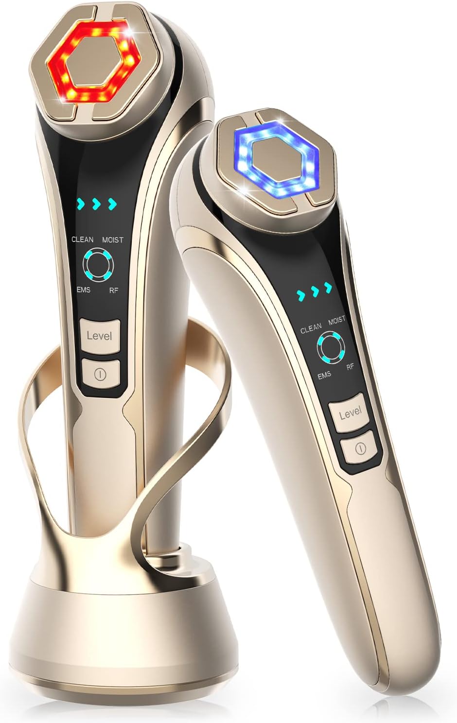 ラジオ波 イオン導入 イオン導出 EMS 光エステ 超音波振動 多機能美容器